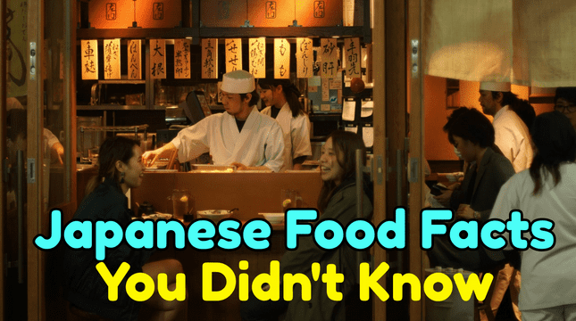 japanese food facts