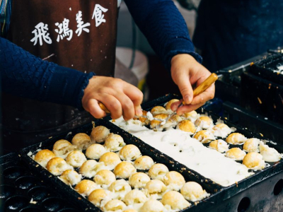 Takoyaki japanese street foods